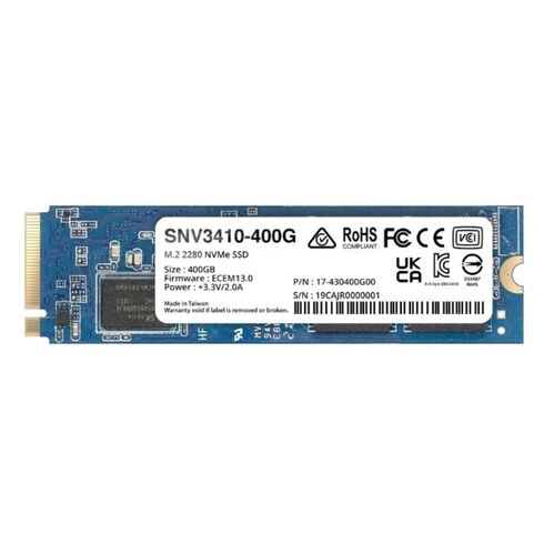 Synology SNV3410-400G NVMe 6GBPS Mixed Use SSD