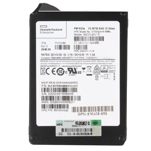 HPE S0D73A 15.36TB SAS 12GBPS SSD