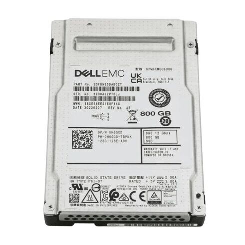 Kioxia SDFUN85DAB02T 800GB SAS 12GBPS SSD