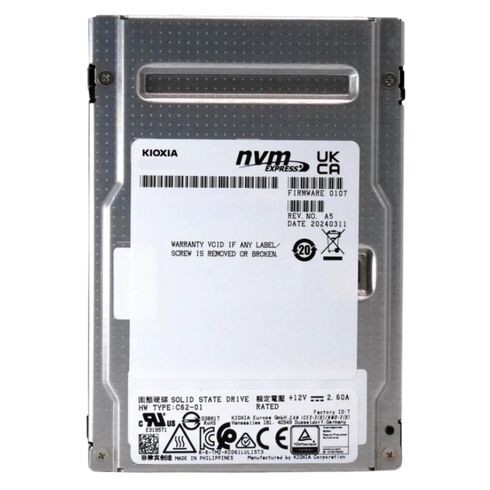 Kioxia SDF1D81GEB92T 12.8TB PCIe SSD