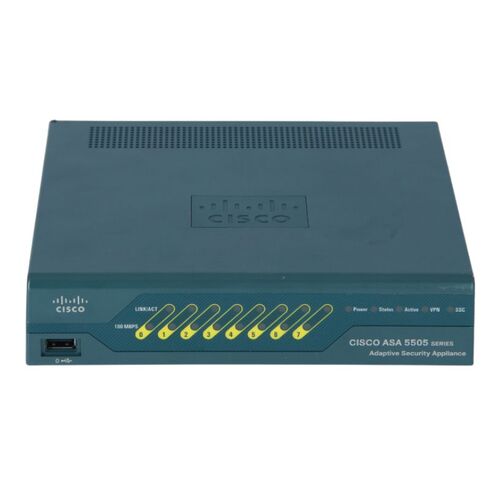 ASA5505-UL-BUN-K9 Cisco VPN Firewall ApplianceCisco ASA5505-UL-BUN-K9 VPN Security Appliance