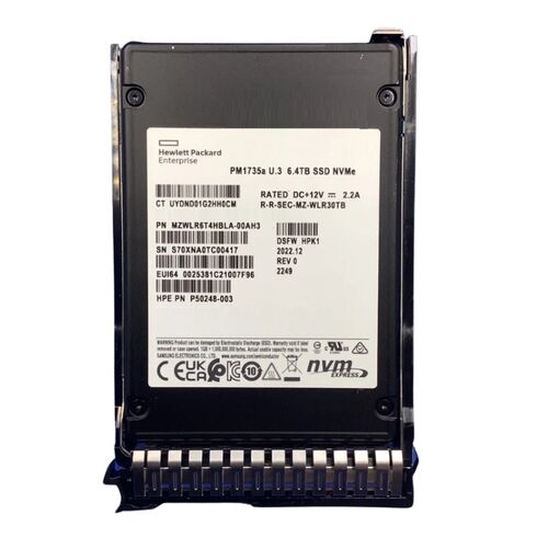 HPE P65025-001 6.4TB SSD