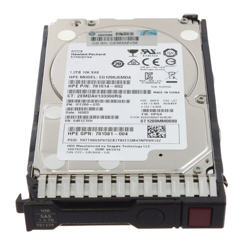 781581-004 HPE 3.5Inch 12GBPS SAS HDD