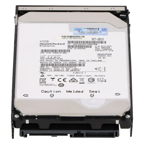 782669-B21 HPE 3.5Inch 6GBPS SAS HDD
