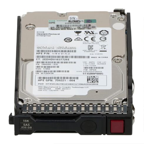 785408-001 HPE 450GB SAS 12GBPS SFF SSD