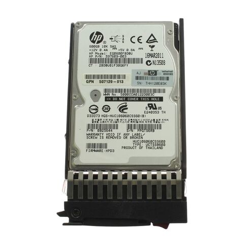 785409-001 HPE 600GB 12GBPS SFF SSD