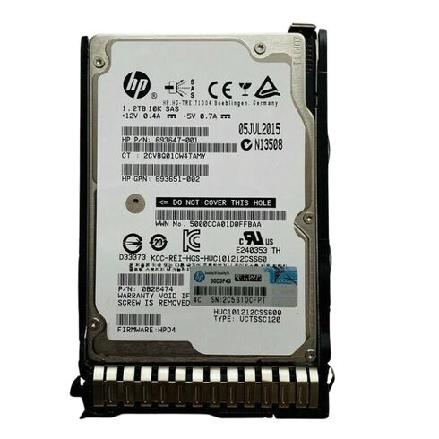 HPE 697574-B21 Serial Attached SCSI HDD