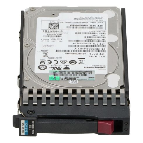 HPE 765464-B21 1TB SAS SFF 7.2K RPM 12GBPS HDD