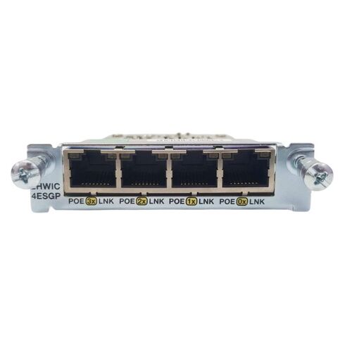 EHWIC-4ESG-P Cisco 4 Ports Ethernet Module
