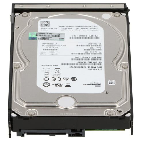 HPE 872291-001 6TB 7.2K RPM 3.5Inch 12GBPS HDD