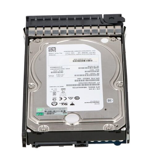 HPE 872291-002 4TB 7.2K RPM 3.5Inch 12GBPS HDD
