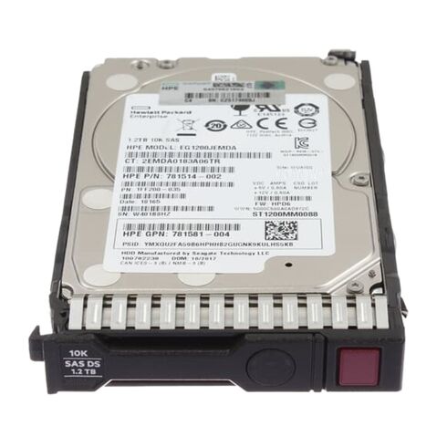 HPE 872737-001 1.2TB SAS 12GBPS 10K RPM HDD