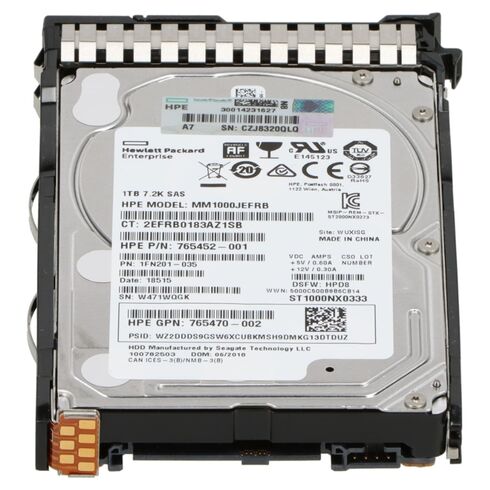 HPE 787679-002 1TB SAS 10K RPM 12GBPS HDD