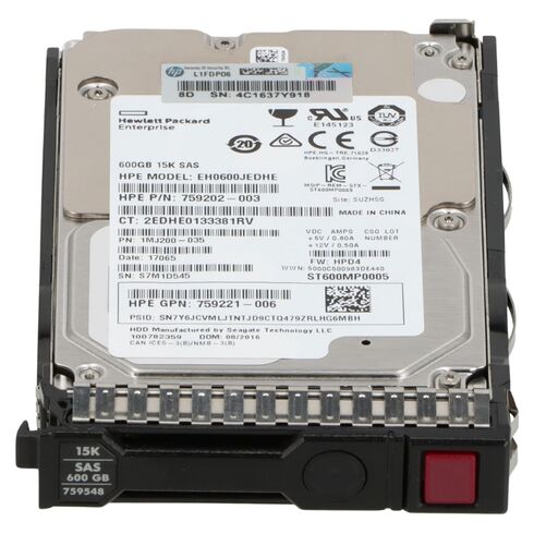 875216-001 HPE 600GB HDD