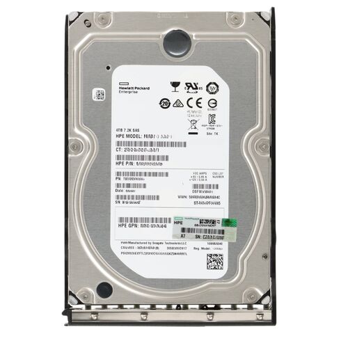 HPE 765863-001 4TB 7.2K SAS 12GBPS HDD