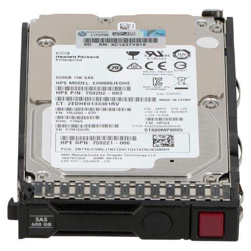 HPE 876936-001 600GB HDD