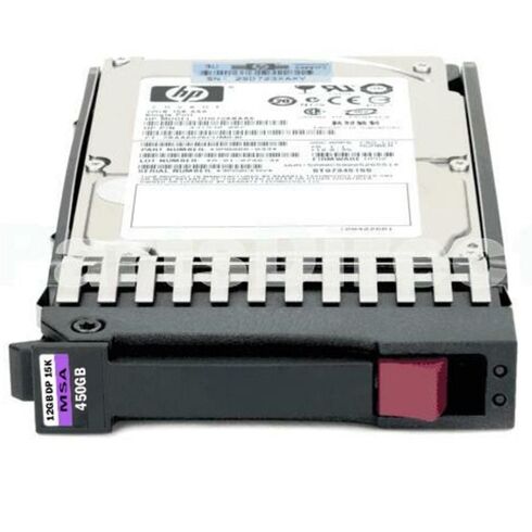 HPE MSA EH0450JDXBB 450GB 15K RPM 12GBPS 2.5Inch SAS HDD