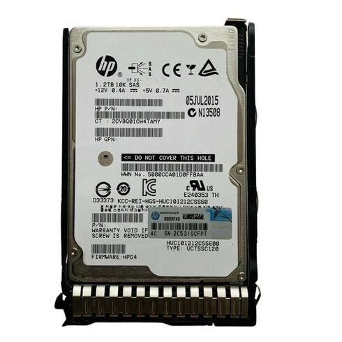 EG1200JEMDA HPE 1.2TB 10K RPM HDD