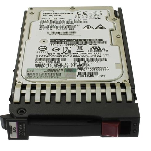 HPE J9F40A 300GB 15K RPM 12GBPS 2.5Inch HDD