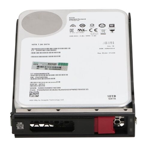 HPE MB010000GWAYN 10TB 7.2K RPM SATA 6GBPS HDD