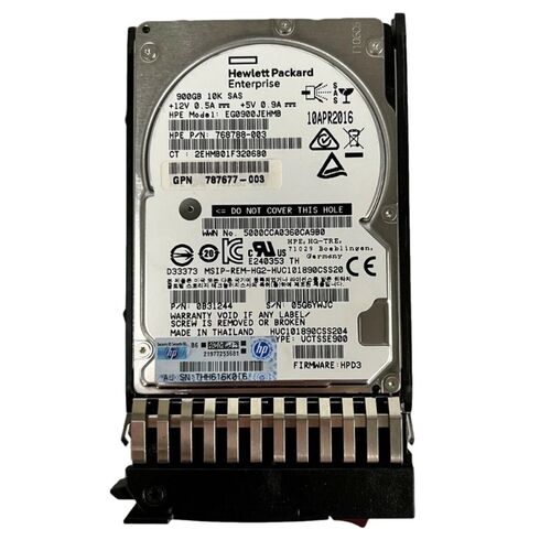 HPE MSA J9F47A 900GB 10K RPM 2.5Inch 12GBPS HDD