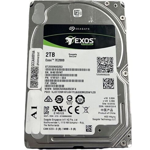 1VD230-150 Seagate SAS 12GBPS 2TB Hard Drive