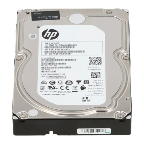 HPE MB4000GVYZK 4TB SATA 6GBPS 7.2K RPM HDD