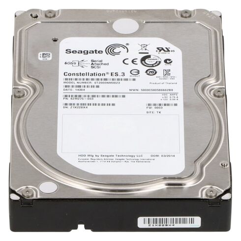 ST2000NM0023 Seagate 2TB SAS 6GBPS HDD