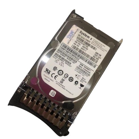 IBM 00NA587 500GB 7.2K RPM 6GBPS 2.5inch Hot-swap Hard Drive