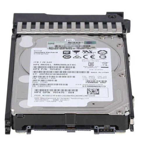 HPE MSA J9F51A 2TB 7.2K RPM 2.5Inch 12GBPS HDD