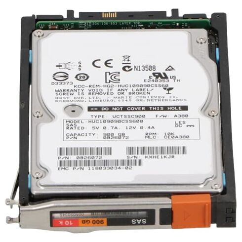 005050212 EMC 900GB Hard Disk Drive