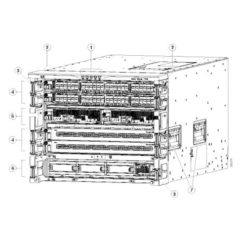 Cisco N77-C7706-BSK Bottom Support Kit