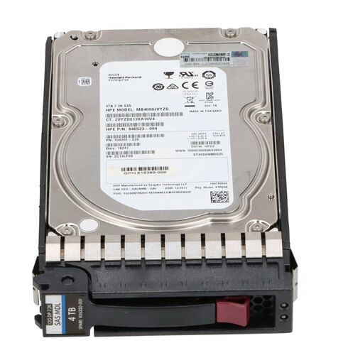 HPE MSA K2Q82A 4TB 7.2K RPM 12GBPS 3.5Inch SAS HDD