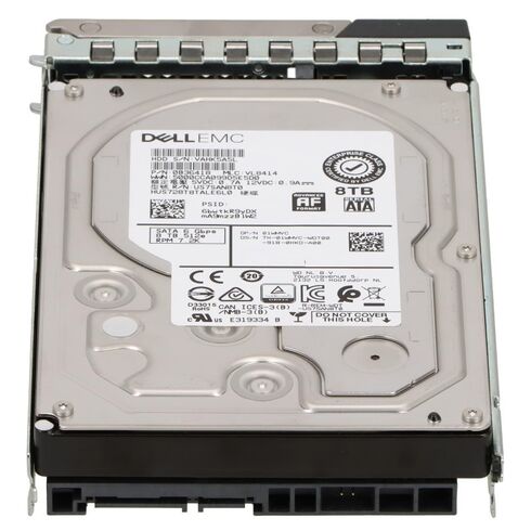 DELL 1WMVC 8TB 7.2K RPM 3.5Inch SATA HOT-PLUG HDD