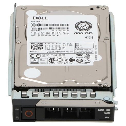 Dell 0J762N 600GB HDDDell 0J762N 600GB 15K RPM HDDDell 0J762N 600GB 15K RPM HDD