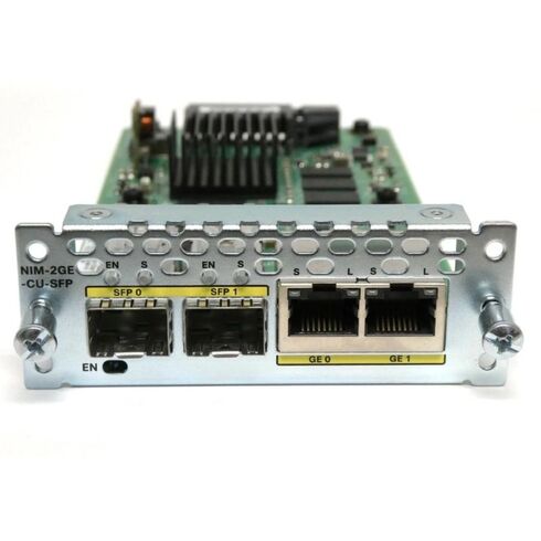 Cisco NIM-2GE-CU-SFP WAN Expansion Module