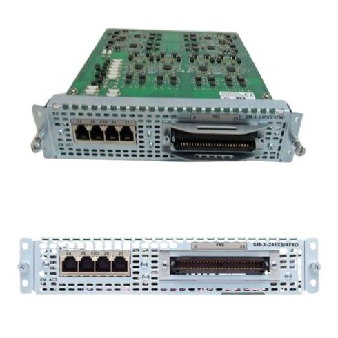 Cisco SM-X-24FXS-4FXO High Density Service Module