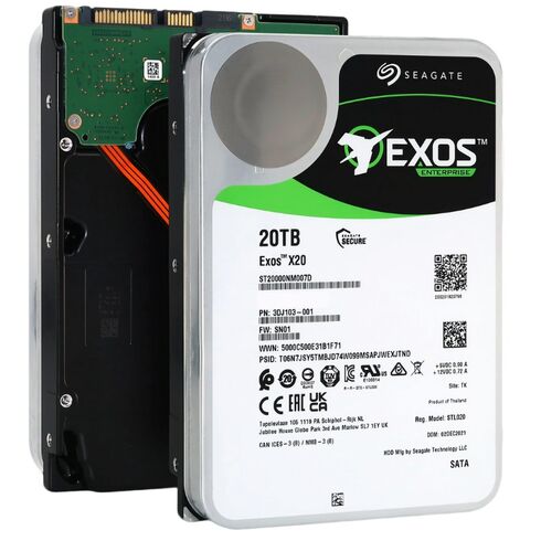 SEAGATE 3DJ133-136 20TB 7.2K RPM SATA Exos HDD