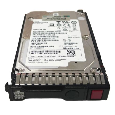 HPE P40750-B21 900GB SAS 12GBPS SFF Hot Swap HDD