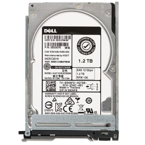 3K30N DELL 1.2TB 10K RPM SAS 2.5Inch 12GBPS HDD