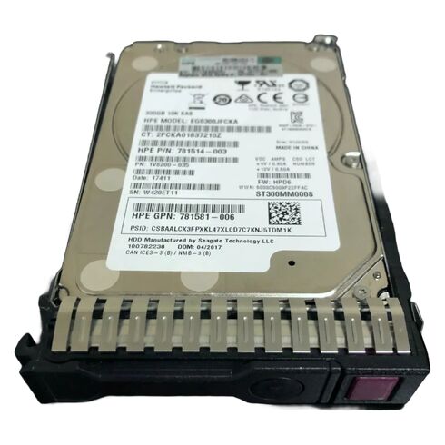 HPE P40785-001 300GB SAS 12GBPS Hard Drive