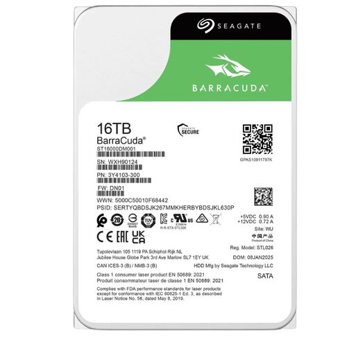 Seagate 3Y4103-300 Barracuda 512e 3.5inch Internal HDD
