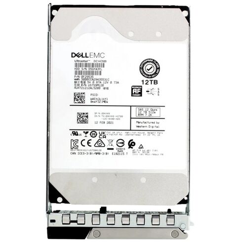Dell 400-AZXE 12TB 7.2K RPM SAS-12GBPS HDD
