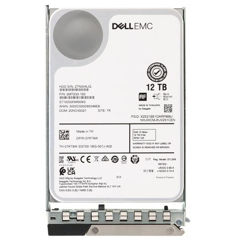DELL 400-BEHL 12TB 7.2K RPM 128MB 512E LFF 256MB HDD
