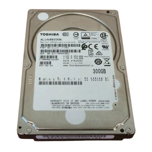 Toshiba AL14SXB30ENY 300GB 15K RPM SAS 12GBPS HDD
