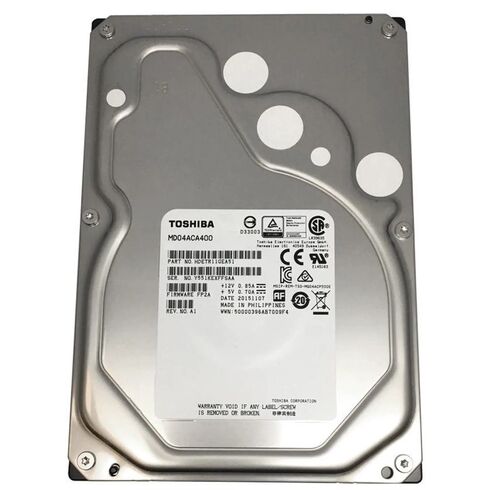 HDEPC00GEA51 TOSHIBA 4TB 7.2K RPM 6GBPS SAS 3.5Inch HDD