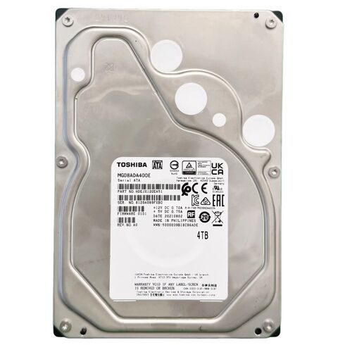 TOSHIBA HDEJX12GEA51 4TB 7.2K RPM SATA 3.5Inch HDD