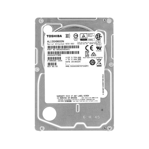 HDE9E00DAA51 Toshiba 600GB Hot-Plug HDD