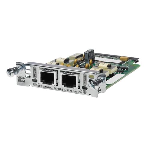 Cisco VIC-2E/M 2 Ports Full Duplex Voice Interface Card