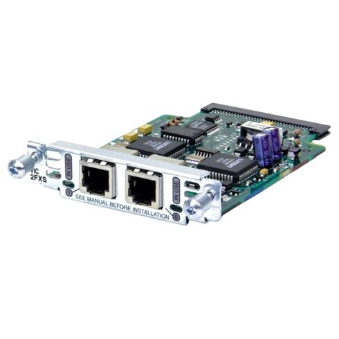 Cisco VIC-2FXS 2 Ports Voice Interface Card